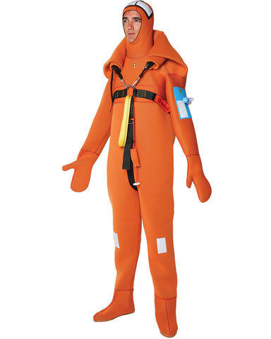 NORSEA survival suit - Complies with IMO/SOLAS 74/83 and CE regulations.