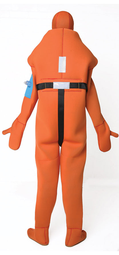 NORSEA survival suit - Complies with IMO/SOLAS 74/83 and CE regulations.